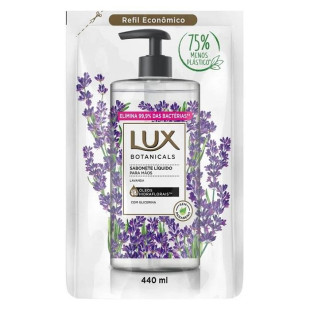 SABONETE LÍQUIDO LUX BOTANICALS 440ML REFIL - LAVANDA