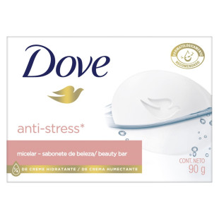 SABONETE EM BARRA DOVE 90G - ANTI STRESS MICELAR