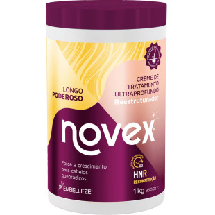 MÁSCARA CAPILAR NOVEX 1KG - LONGO PODEROSO