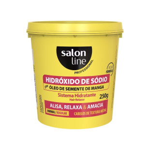 HIDRÓXIDO DE SODIO SALON LINE 250G - MANGA REGULAR