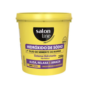 HIDRÓXIDO DE SODIO SALON LINE 250G - MANGA SUPER