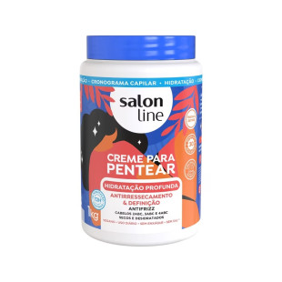 CREME PARA PENTEAR SALON LINE 1KG - HIDRATAÇÃO PROFUNDA