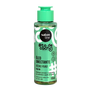 ÓLEO DE UMECTAÇÃO SALON LINE 100ML #TODECACHO - RÍCINO PURO