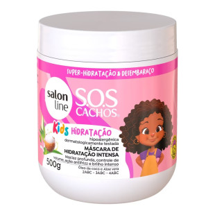 MÁSCARA CAPILAR SALON LINE 500G - SOS CACHOS KIDS