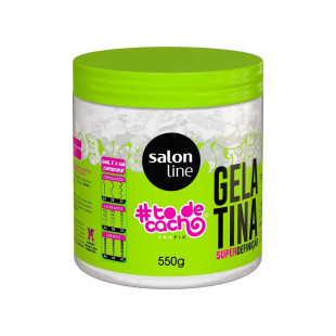 GELATINA SALON LINE 550G - #TODECACHO - SUPER DEFINIÇÃO