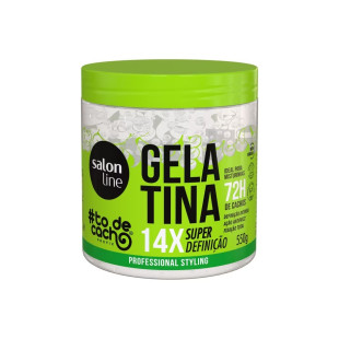 GELATINA SALON LINE 550G - #TODECACHO - SUPER DEFINIÇÃO