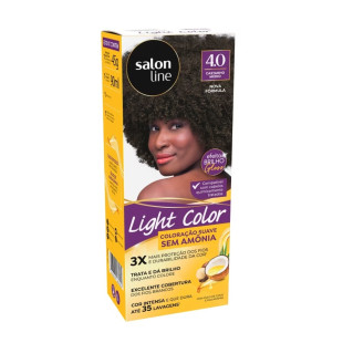 TONALIZANTE SALON LINE LIGHT COLOR 4.0 - CASTANHO MEDIO