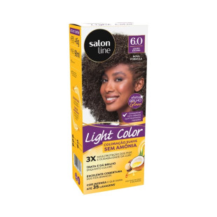 TONALIZANTE SALON LINE LIGHT COLOR 6.0 - LOURO ESCURO