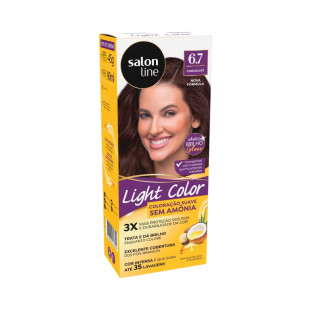 TONALIZANTE SALON LINE LIGHT COLOR 6.7 - CHOCOLATE