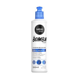 ATIVADOR DE CACHOS SALON LINE 300ML - SOS BOMBA - ORIGINAL