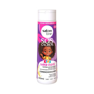 CONDICIONADOR SALON LINE 300ML - SOS CACHOS - KIDS DEFINIÇÃO