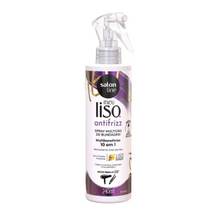 SPRAY MULTIUSO SALON LINE 240ML - MEU LISO - ANTIFRIZZ 10 EM 1