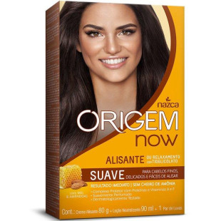 KIT CREME ALISANTE NAZCA 80G - ORIGEM NOW - MEL E AMÊNDOAS - SUAVE