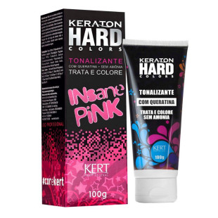 TONALIZANTE KERATON 100G HARD COLORS - INSANE PINK