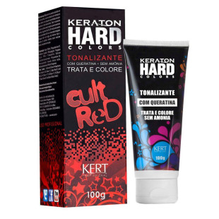 TONALIZANTE KERATON 100G HARD COLORS - CULT RED