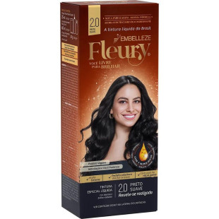 COLORAÇÃO FLEURY KIT 2.0 - PRETO SUAVE