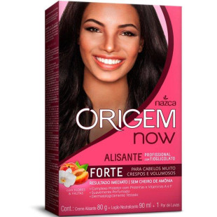 KIT CREME ALISANTE NAZCA 80G - ORIGEM NOW - FLORES E FRUTAS - FORTE