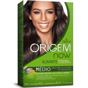 KIT CREME ALISANTE NAZCA 80G - ORIGEM NOW - ERVAS E CEREAIS - MEDIO