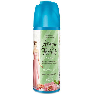 DESODORANTE SPRAY ALMA DE FLORES 90ML - CLÁSSICO