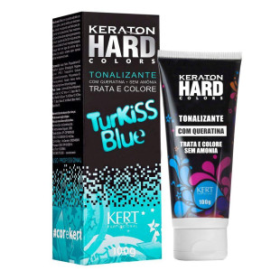 TONALIZANTE KERATON 100G HARD COLORS - TURKISS BLUE