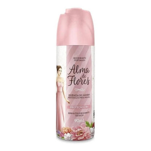 DESODORANTE SPRAY ALMA DE FLORES 90ML - ESSÊNCIA DE JASMIM