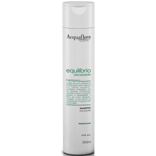 SHAMPOO ACQUAFLORA 300ML - EQUILIBRIO OLEOSIDADE - RAIZ OLEOSA