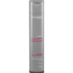 SHAMPOO ACQUAFLORA 300ML - REEQUILIBRIO ESTRUTURAL