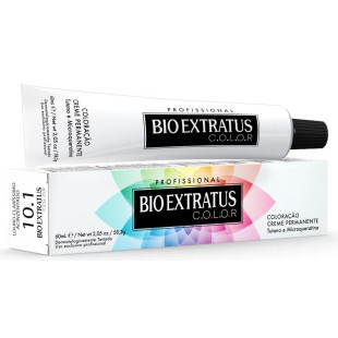 COLORACAO BIO EXTRATUS COLOR 10.1 - LOURO CLARÍSSIMO ACINZENTADO