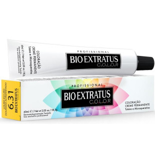 COLORACAO BIO EXTRATUS COLOR 6.31 - LOURO ESCURO DOURADO ACINZENTADO