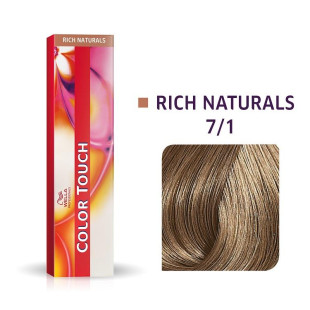 TONALIZANTE WELLA 60G COLOR TOUCH 7/1 - LOIRO MEDIO ACINZENTADO