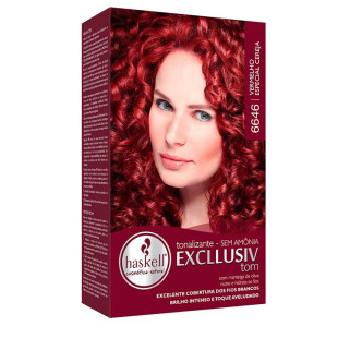 TONALIZANTE HASKELL EXCLLUSIV TOM - 6646 VERMELHO ESPECIAL CEREJA