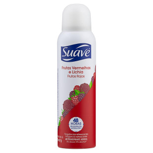 DESODORANTE AEROSOL SUAVE 150ML - FRUTAS VERMELHAS