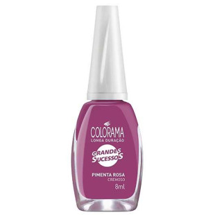 ESMALTE COLORAMA CREMOSO - GRANDES SUCESSOS - OS PIMENTA ROSA