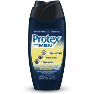 SABONETE LIQUIDO PROTEX 250ML - FOR MEN 3 EM 1