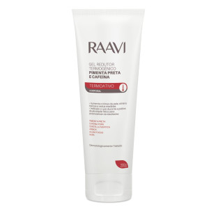 GEL REDUTOR RAAVI 200G - TERMOGÊNICO PIMENTA PRETA