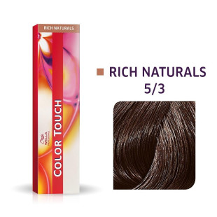 TONALIZANTE WELLA 60G COLOR TOUCH 5/3 - CASTANHO CLARO DOURADO