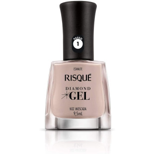 ESMALTE RISQUE DIAMOND GEL - NOZ MOSCADA