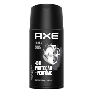 DESODORANTE AEROSOL AXE 152ML - URBAN ANTI MANCHAS 48H MASCULINO