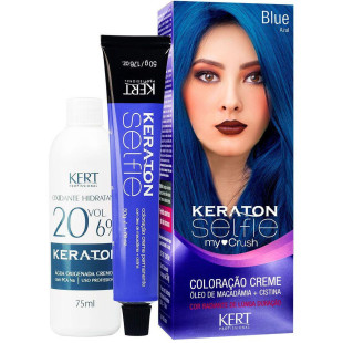 COLORAÇÃO KERATON SELFIE - MY CRUSH BLUE