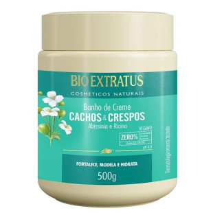 MASCARA CAPILAR BIO EXTRATUS 500G - CACHOS E CRESPOS