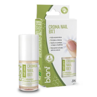 BASE UNHA BLANT - CROMA NAIL 8X1 - FORTALECEDORA