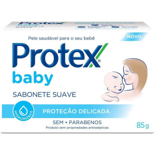 SABONETE EM BARRA PROTEX BABY 85G - SUAVE