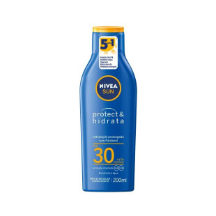 PROTETOR SOLAR NÍVEA 200ML PROTECT & HIDRATA - FPS 30