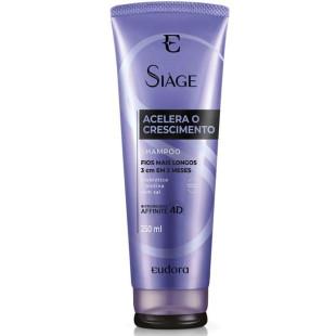 SHAMPOO EUDORA SIAGE 250ML - ACELERA O CRESCIMENTO