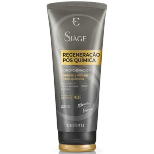 CONDICIONADOR EUDORA SIAGE 200ML - REGENERAÇÃO PÓS QUIMICA