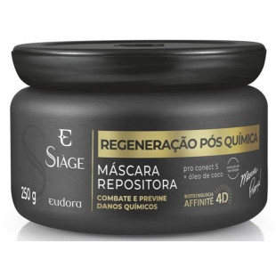 MASCARA CAPILAR EUDORA SIAGE 250G - REGENERAÇÃO PÓS QUIMICA