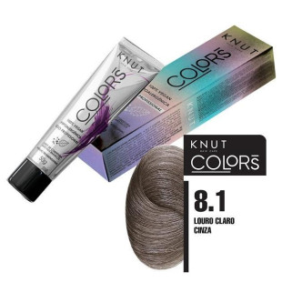 COLORAÇÃO KNUT COLORS 8.1 - LOURO CLARO CINZA