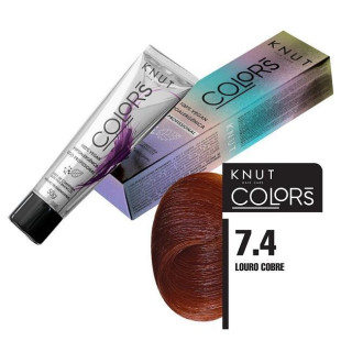 COLORAÇÃO KNUT COLORS 7.4 - LOURO COBRE