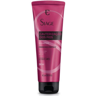 SHAMPOO EUDORA SIAGE 250ML - CAUTERIZAÇÃO DOS FIOS