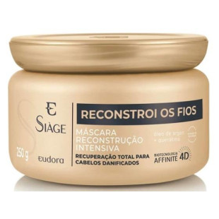 MASCARA CAPILAR EUDORA SIAGE 250G - RECONSTROI OS FIOS